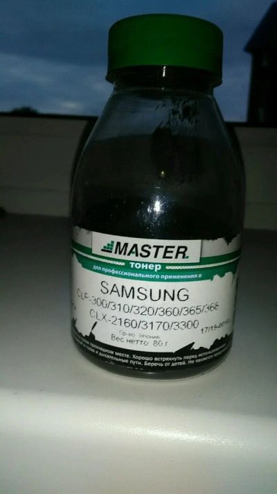 Лот: 14575677. Фото: 1. Тонер Samsung clp-300/310/320... Картриджи, расходные материалы