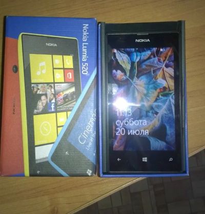 Лот: 4075334. Фото: 1. Nokia Lumia 520. Смартфоны