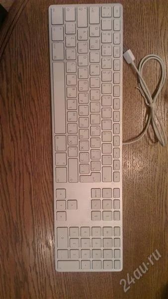 Лот: 2503872. Фото: 1. Apple keyboard клавиатура. Клавиатуры и мыши