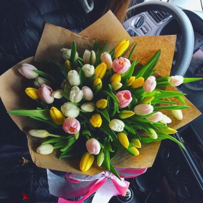 Лот: 8165110. Фото: 1. Сборный букет. Цветы на Щорса... Свежие цветы