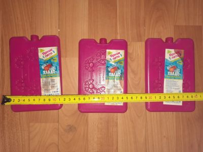 Лот: 25662859. Фото: 1. аккумулятор холода красные 3 шт. Посуда для туристических походов, пикников