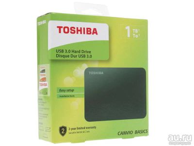 Лот: 12628583. Фото: 1. Внешний HDD 1 TB Toshiba Canvio... Внешние жесткие диски
