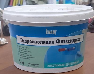Лот: 20103695. Фото: 1. Гидроизоляция Флэхендихт Knauf. Кровельные материалы