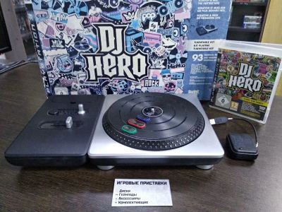 Лот: 16400936. Фото: 1. DJ Hero PlayStation 3 PS3 PS. Аксессуары для игровых приставок, консолей, геймпады