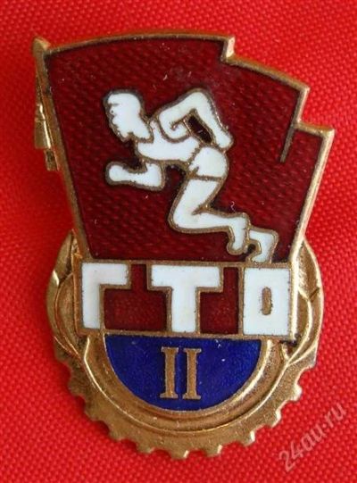 Лот: 1573003. Фото: 1. (№292) знак комплекса ГТО (Готов... Сувенирные
