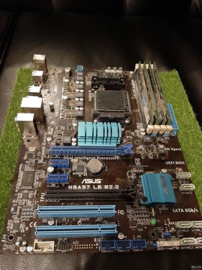 Лот: 15244723. Фото: 1. SocAM3+ AMD970 Asus M5A97 LE R2... Материнские платы