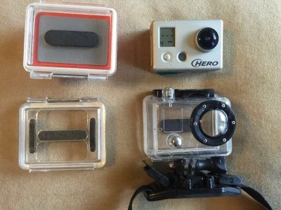 Лот: 8263756. Фото: 1. Экшен камера GoPro Hero + крепление... Экшн камеры