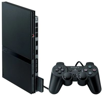 Лот: 9742645. Фото: 1. Sony PlayStation 2 Slim. Игровые приставки, консоли