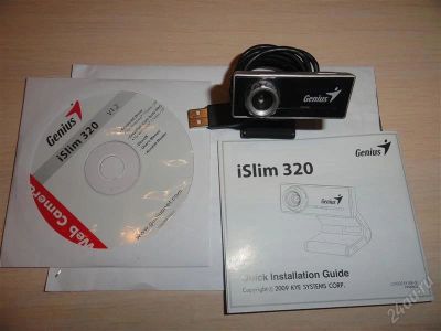 Лот: 1861602. Фото: 1. Веб-камера Genius iSlim 320. Веб-камеры