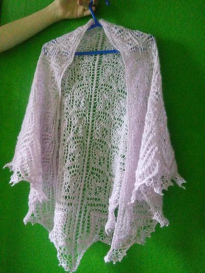 Лот: 7302746. Фото: 1. Шаль из мохера. Шарфы, платки