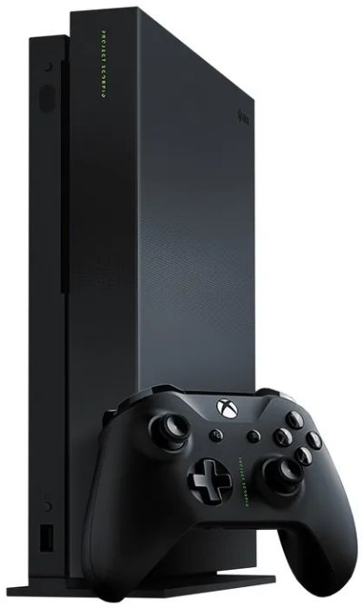 Лот: 18385279. Фото: 1. Xbox one x 1tb project scorpio... Консоли