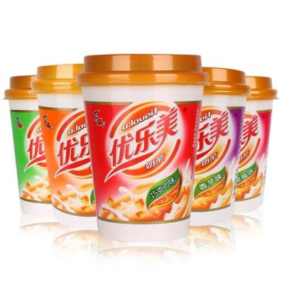 Лот: 20533839. Фото: 1. Молочный чай Youlemei 优乐美奶茶5... Чай, кофе, какао