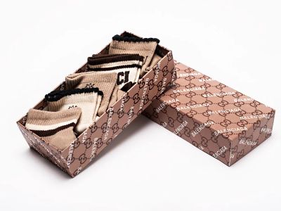 Лот: 24977642. Фото: 1. Носки короткие Gucci - 5 пар. Другое (одежда, обувь, галантерея)