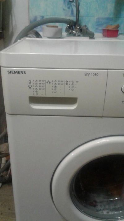 Лот: 10739226. Фото: 1. simens wv1080 германия забрать... Стиральные машины