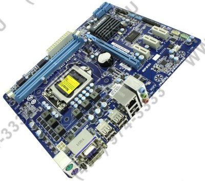 Лот: 4236272. Фото: 1. GigaByte GA-H61M-D2-B3 rev1.0... Материнские платы