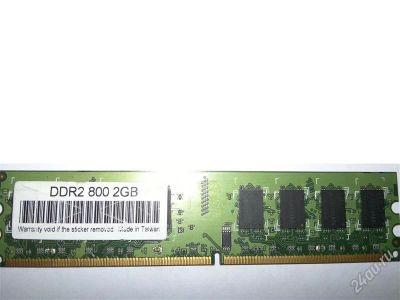 Лот: 1786704. Фото: 1. DDR2 2GB PC800. Оперативная память