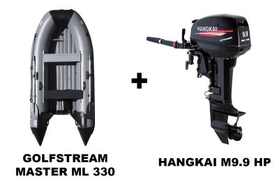 Лот: 25362946. Фото: 1. Лодка ПВХ GOLFSTREAM Master ML... Лодки и катера