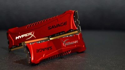 Лот: 7979696. Фото: 1. Kingston HyperX Savage [HX321C11SR... Оперативная память