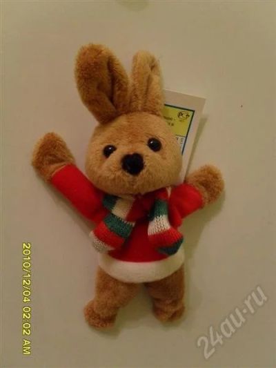 Лот: 655803. Фото: 1. Заяц - Магнит Не маленький! Новогодний... Разное