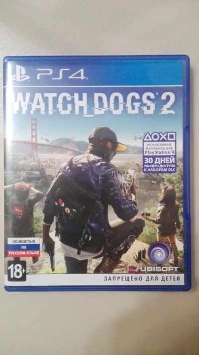 Лот: 11385213. Фото: 1. Игра для PS4 Watch Dogs 2. Игры для консолей