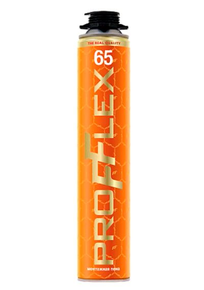 Лот: 7624098. Фото: 1. Монтажная пена Profflex (Профлекс... Клеи, герметики, пена монтажная, клейкие ленты