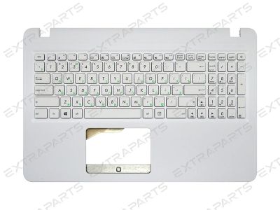 Лот: 19257669. Фото: 1. Клавиатура Asus X540 белая топ-панель. Клавиатуры для ноутбуков