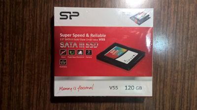 Лот: 10177825. Фото: 1. 120 ГБ SSD-накопитель SiliconPower... SSD-накопители