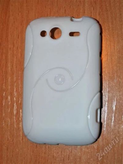 Лот: 2686952. Фото: 1. Чехол HTC Wildfire s, силиконовый... Чехлы, бамперы