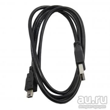 Лот: 17828652. Фото: 1. Дата кабель USB - Mini USB черный... Дата-кабели, переходники
