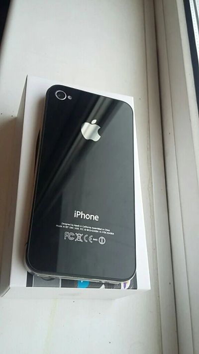Лот: 10651285. Фото: 1. айфон 4 с, micro sd, (iphone 4s... Смартфоны