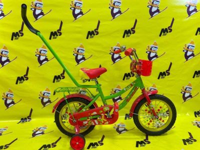 Лот: 16244925. Фото: 1. Велосипед Forward Funky 14" красно-зеленый. Велосипеды