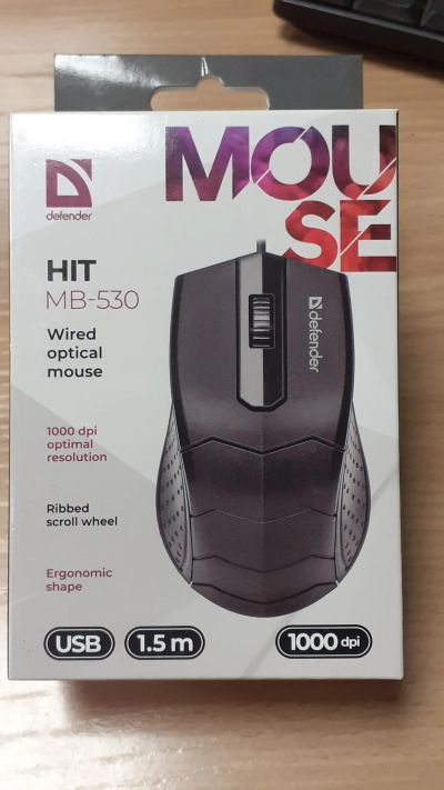 Лот: 20977531. Фото: 1. Мышь USB, новая. Defender MB-530... Клавиатуры и мыши