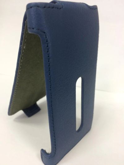 Лот: 9653691. Фото: 1. Чехол-книжка Nokia Lumia 800 Синий... Чехлы, бамперы