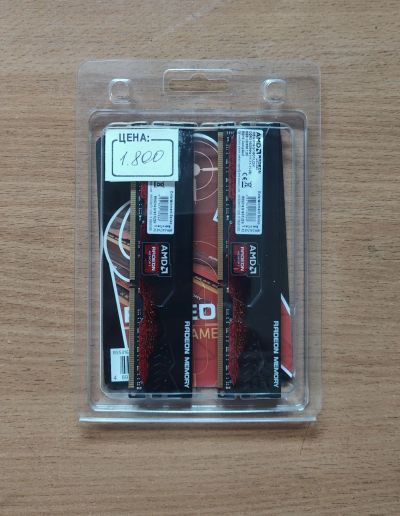 Лот: 21283828. Фото: 1. Память DDR3 16Gb 1600MHz Radeon... Оперативная память