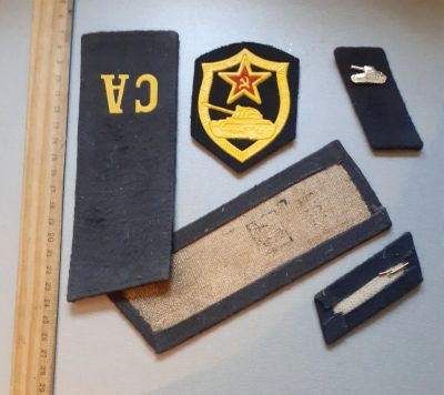 Лот: 25763016. Фото: 1. погоны+петлицы+шеврон рядовой... Нашивки, шевроны, погоны