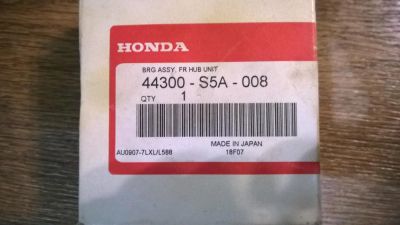 Лот: 6502795. Фото: 1. Ступичный подшипник для HONDA... Ходовая, подвеска, рулевое управление