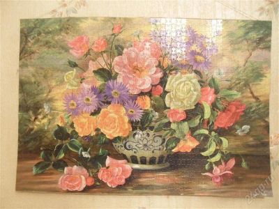 Лот: 1814867. Фото: 1. Картина из пазлов Выставляю последний... Произведения