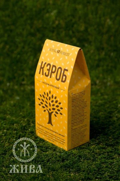 Лот: 10074508. Фото: 1. Кэроб необжаренный, 200 грамм. Чай, кофе, какао