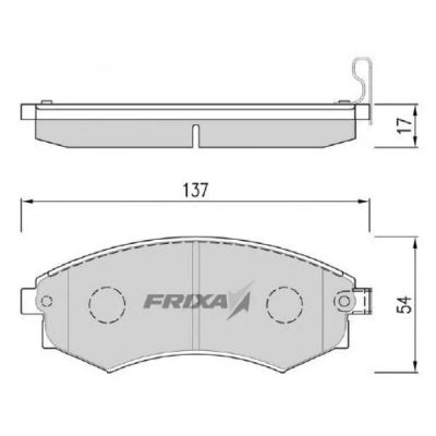 Лот: 16115091. Фото: 1. FPH02 \5810128A00\HANKOOK FRIXA... Другое (автозапчасти)