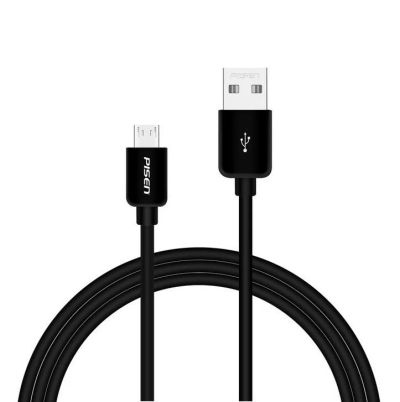 Лот: 15828718. Фото: 1. Дата-кабель micro USB Pisen 1000mm... Дата-кабели, переходники