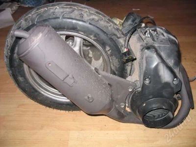 Лот: 1145824. Фото: 1. Двигатель Honda DIO af18( Ранее... Мотороллеры, мопеды