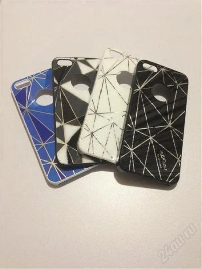 Лот: 2297967. Фото: 1. Чехол iPhone 5 ромб.. Чехлы, бамперы