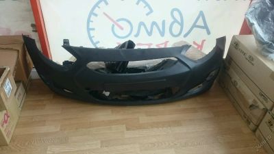 Лот: 5829221. Фото: 1. Бампер передний Hyundai Solaris. Кузов