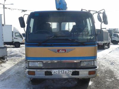 Лот: 1660447. Фото: 1. Hino ranger кран. Грузовики, автобусы, спецтехника