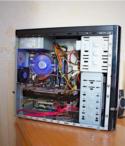Лот: 1304631. Фото: 1. Core 2 Quad Q9400, Kingston HyperX... Компьютеры в сборе