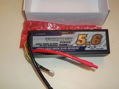 Лот: 7085619. Фото: 1. Li-po аккумулятор 5600mAh 4S 14... Судомоделизм