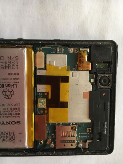 Лот: 9612552. Фото: 1. материнская плата sony xperia... Микросхемы и платы