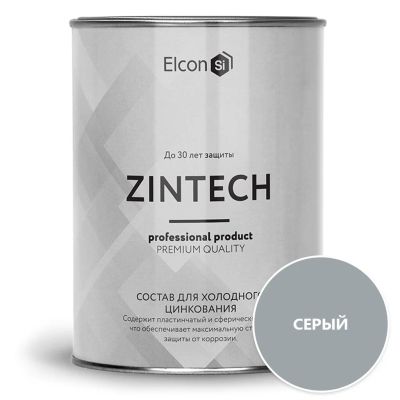 Лот: 24088278. Фото: 1. Грунт-эмаль Elcon, Zintech, эпоксидная... Краски, лаки, растворитель
