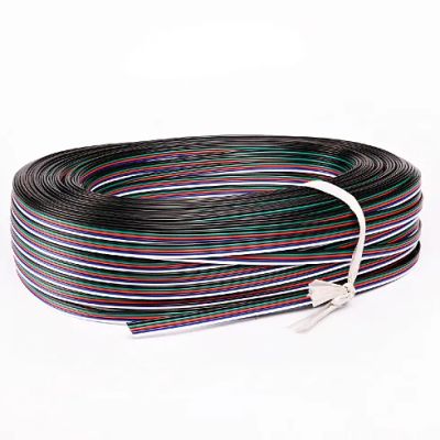 Лот: 23270933. Фото: 1. Провод 5-жильный для RGB+W ленты... Комплектующие