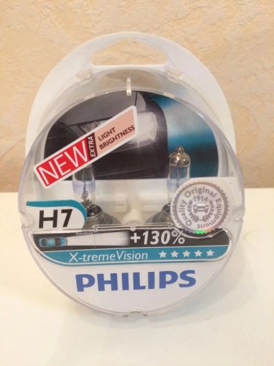 Лот: 11317907. Фото: 1. Лампы галоген Philips "X-tremeVision... Оптика и освещение